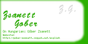 zsanett gober business card